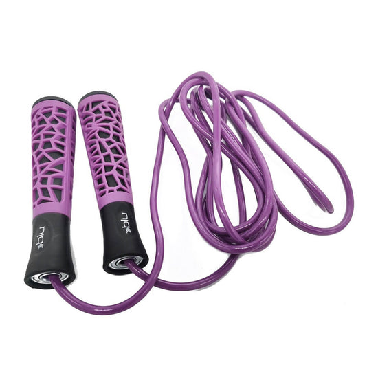 Cuerda de Salto Negro Fucsia