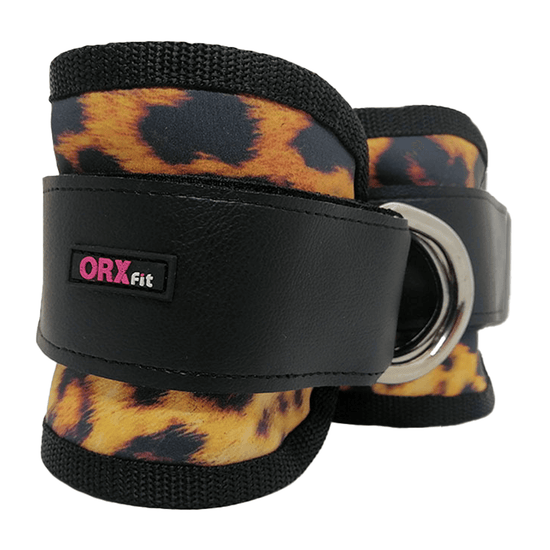 TOBILLERAS DE PATADAS DE GLUTEOS LEOPARD, ORX