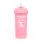 Vaso con bombilla Twistshake Straw Cup 360ml Rosado Pastel