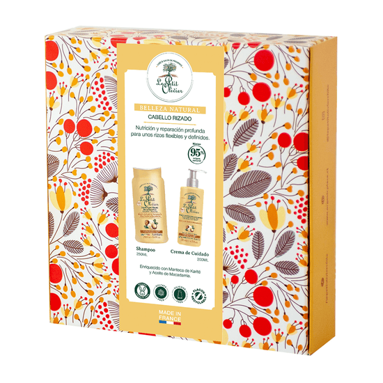 Pack Manteca Karité Shampoo y Crema de peinar Cabello RIZADO