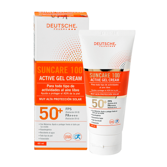 SUNCARE 100 ACTIVE GEL CREAM 60 ML