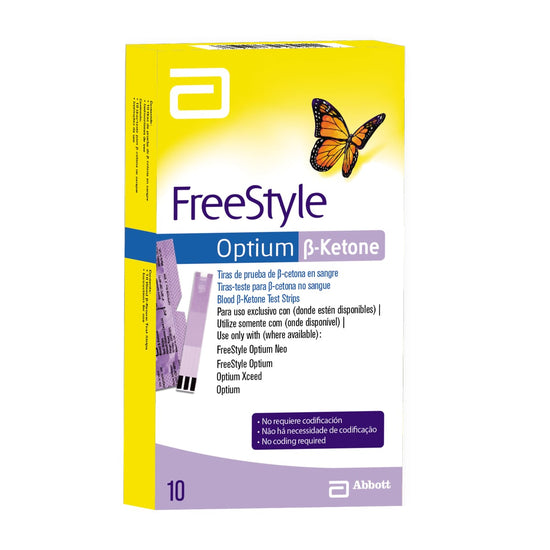Freestyle Optium Neo Cintas Cetonemia (10 un)