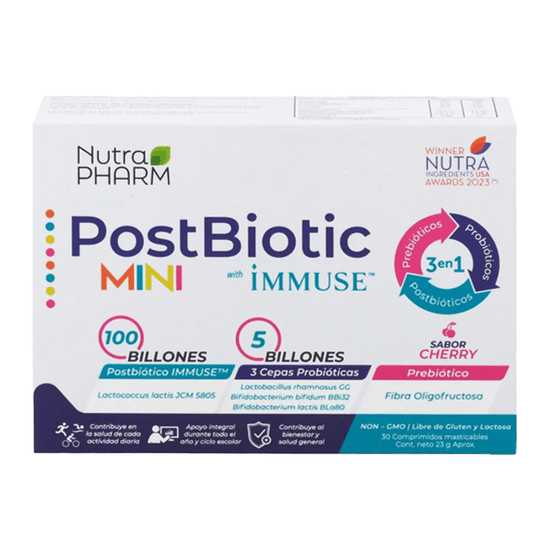 POSTBIOTICS MINI 30 GOMITAS, NUTRAPHARM