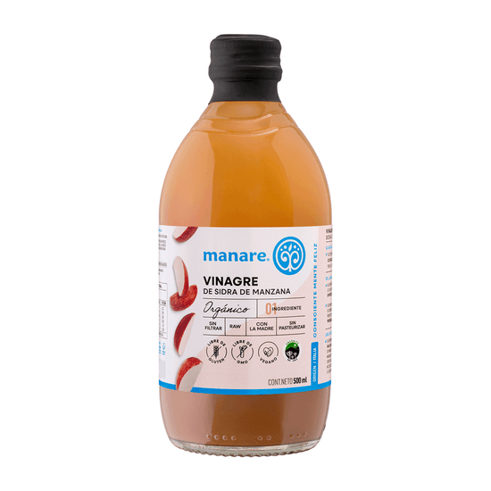 Vinagre de Manzana Orgánico (500 ml)