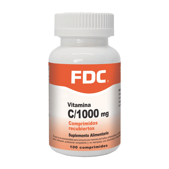 Vitamina C 1000mg (100 comprimidos), FDC