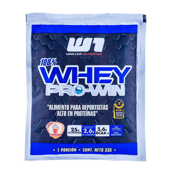 WHEY PRO WIN SACHET 33 GRS, WKL