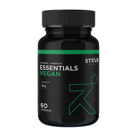 MULTI ESSENTIALS VEGAN 60 CAPS, STRIVE