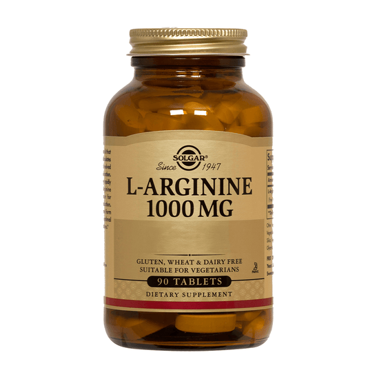 L-Arginine 1000 Mg, Arginina (90 Tabs) - Original