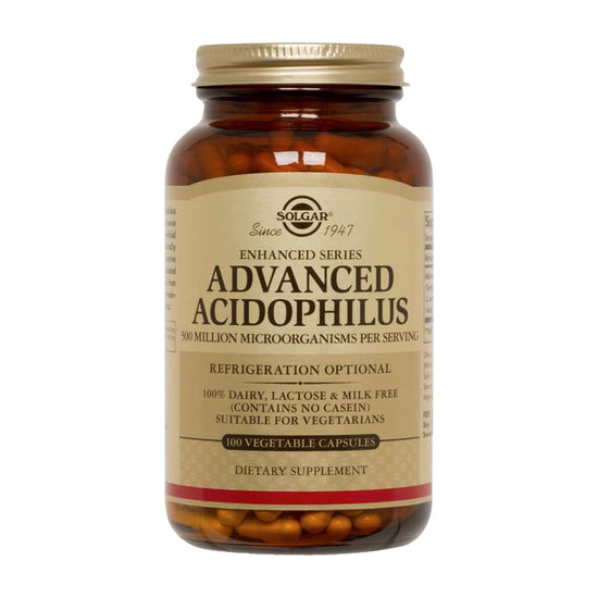Advanced Acidophilus, Probióticos (100 caps)