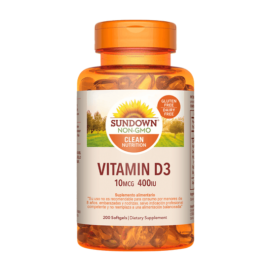 Vitamina D3 400 UI (200 soft)