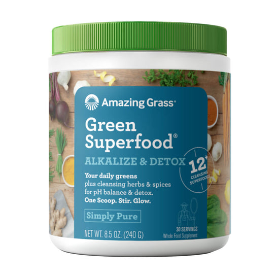 Alkalize and Detox, Superalimento (240 gr)