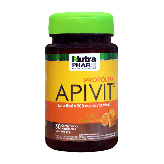 APIVIT ADULTO PROPOLEO MASTICABLE 30 COMP, NP