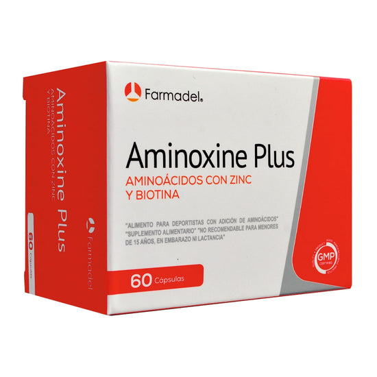 Aminoxine Plus, Aminoácidos (60 caps)