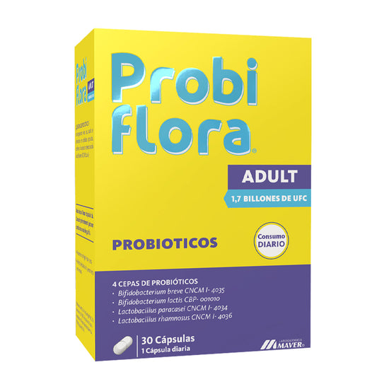 Probiflora Adulto 1,7 Bill UFC, Probióticos (30 caps)
