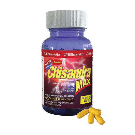 Chisandra Max, Energizante (60 caps)