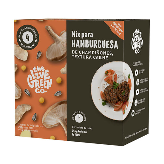 BURGER MIX - CHAMP TEXT CARNE 200G, TLGC