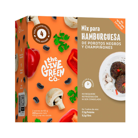 BURGER MIX - POROTO MUG Y MORINGA 200G, TLGC