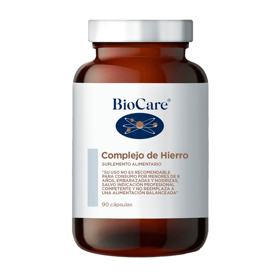 COMPLEJO DE HIERRO 90CAP, BIOCARE